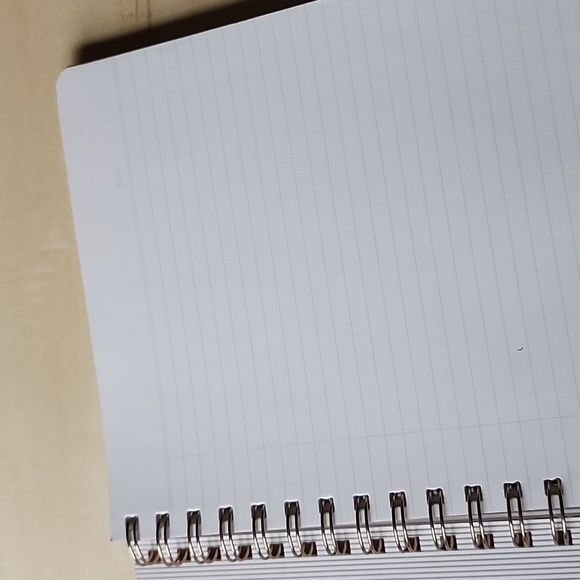 Brand New Fringe "Dream, Plan, Do." Soft Pebbles Spirl Notebook - Picture 8 of 11